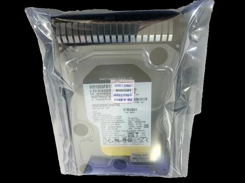 

657750-B21 657739-001 Жесткий диск SATA 3,5 1 ТБ 657749-001 Используется