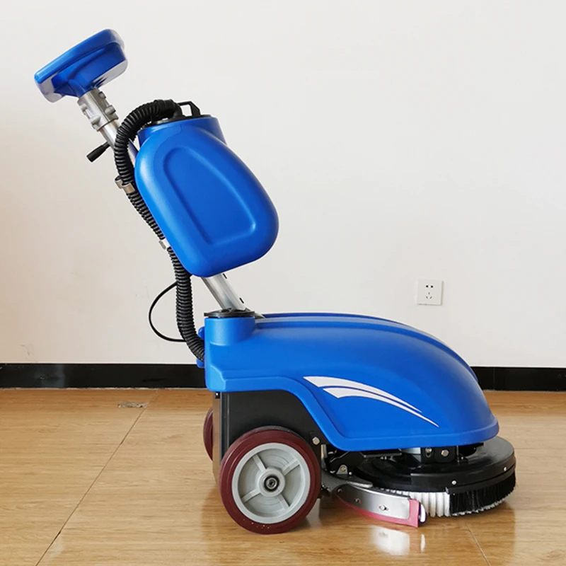 Lavapavimenti economico Mini batteria portatile Macchina per la pulizia delle piastrelle in marmo Negozio Ufficio Lavapavimenti automatico a mano Prezzo della macchina