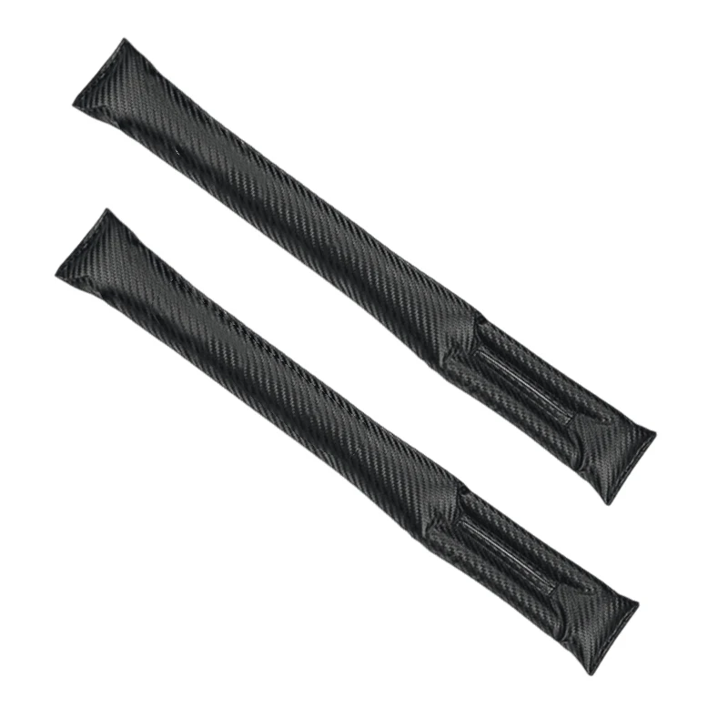 1x Universal Car Seat Mouldings Soft Leakproof Padding PU Leather Leak Proof Pads Plug Auto Styling Decorative Strip Accessories