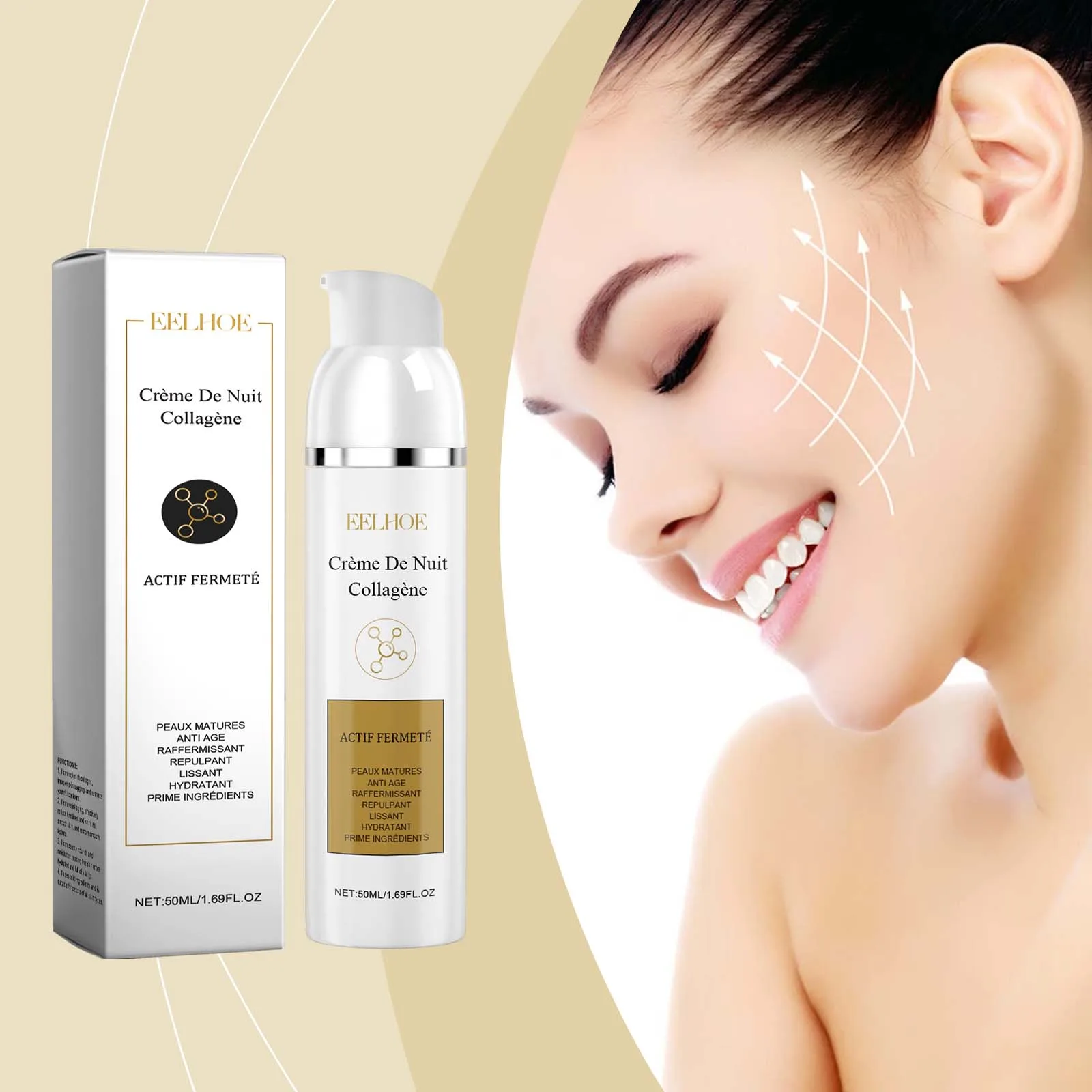 Firming and Moisturizing Face Cream for Rejuvenating and Rejuvenating Skin Enhance Skin Elasticity and Restore Skin Firmness