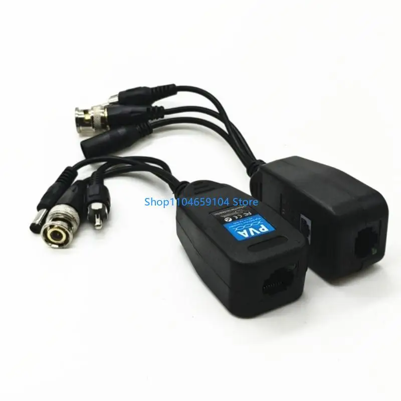 

8MP BNC CCTV Cable Coaxial Video RJ45 Passive BNC Twisted Pair 3 in 1 Coaxial Cable CCTV Camera Transmission Cable