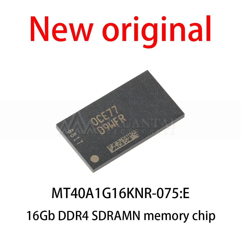 (1-5piece) New original MT40A1G16KNR-075: E FBGA-96 16Gb DDR4 SDRAMN memory chip ﻿