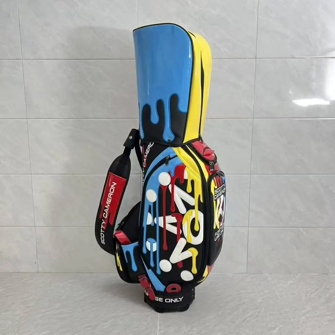 

Unisex Golf Bag - Waterproof Golf Club Carrier with Stand, Stylish Lightweight Golf Bag for Men & Women