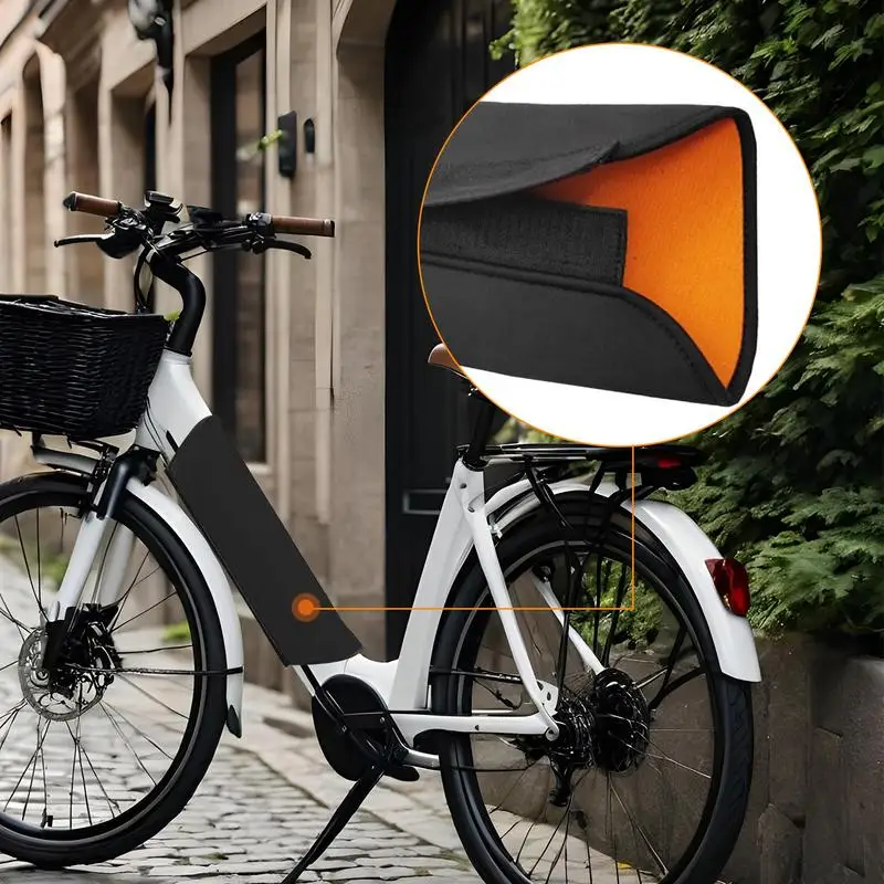Ebikes Battery Cover Waterproof Dustproof Electric Bike Covers Protective Battery Storage Bag Cycling Accessories Case For Rain