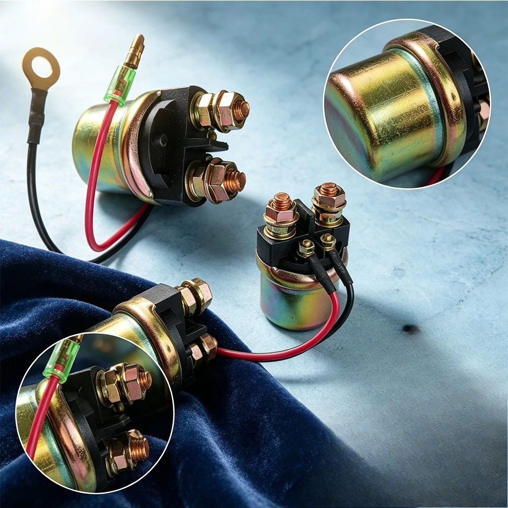 1/2/4pc 12v Starter Relay For YAMAHA PERSONAL WATERCRAFT PWC MERCURY OUTBOARD 15MLH-BF 15MLH-ALT 4-Stroke 15HP 98 30M 30HP 2004
