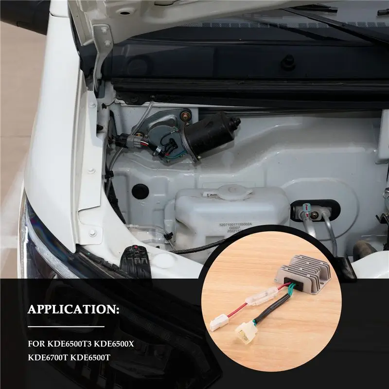 Hot Selling-Generator Engine Voltage Regulator Rectifier AVR For Kipor Kama KDE6500 KDE6700T,Generator Engine Voltage Regulator view 5