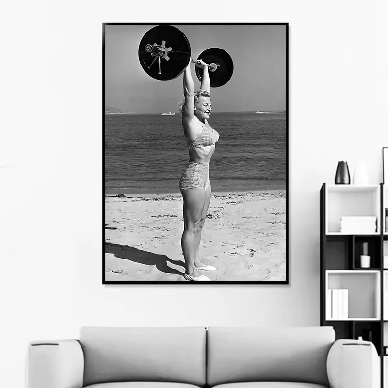 Black and White Women Sunbathing on Beach Surf Girls Photography Poster Canvas Painting Wall Art Pictures Home Interior Decor