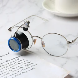 5X 10X 20X Eyeglass Magnifier Clip-On Eye Loupe Magnifying Lens Portable Eyepiece Process Operation Watchmakers Repair Tool