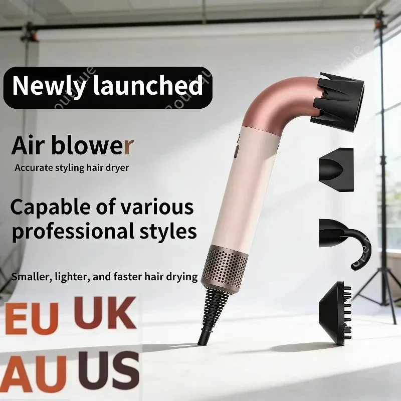 

High-Efficiency Leafless Hair Dryer: Negative Ion Styling Tool, Constant Anion Electric Blow Dryer for Daily Use