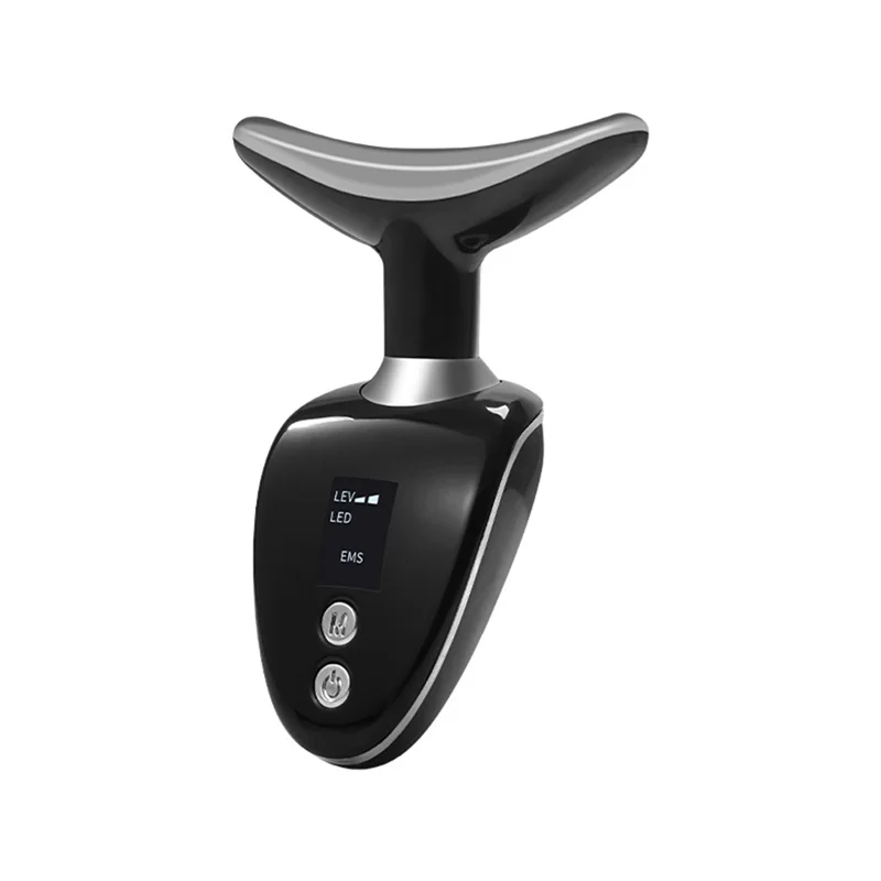 جهاز تجميل الوجه والرقبة A39M جهاز تدليك الوجه للعناية بالبشرة 3 في 1 مدلك الوجه المحمول للعناية بالبشرة والاهتزاز الحراري