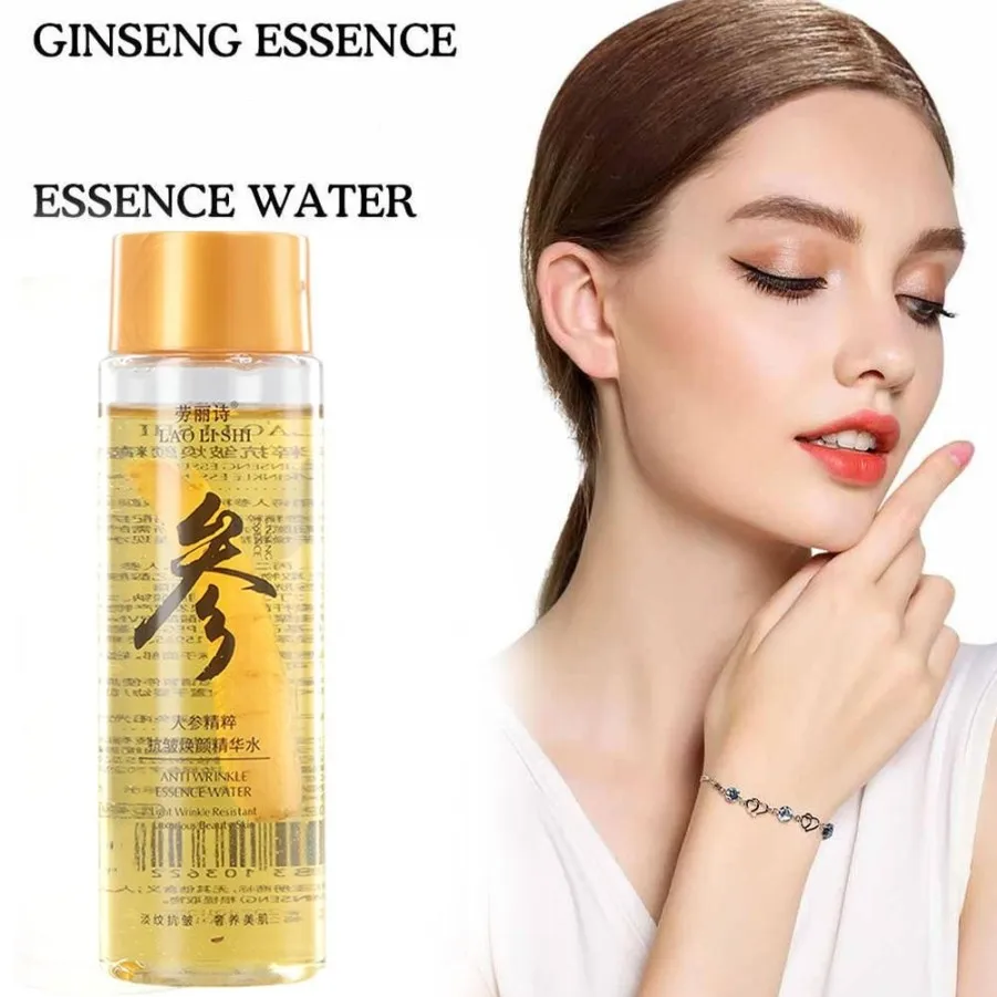 Ginseng Toner Face Essence Smoothing Nourishing Moisturing Brightening Hydrating facial serum skin care 100/120ml