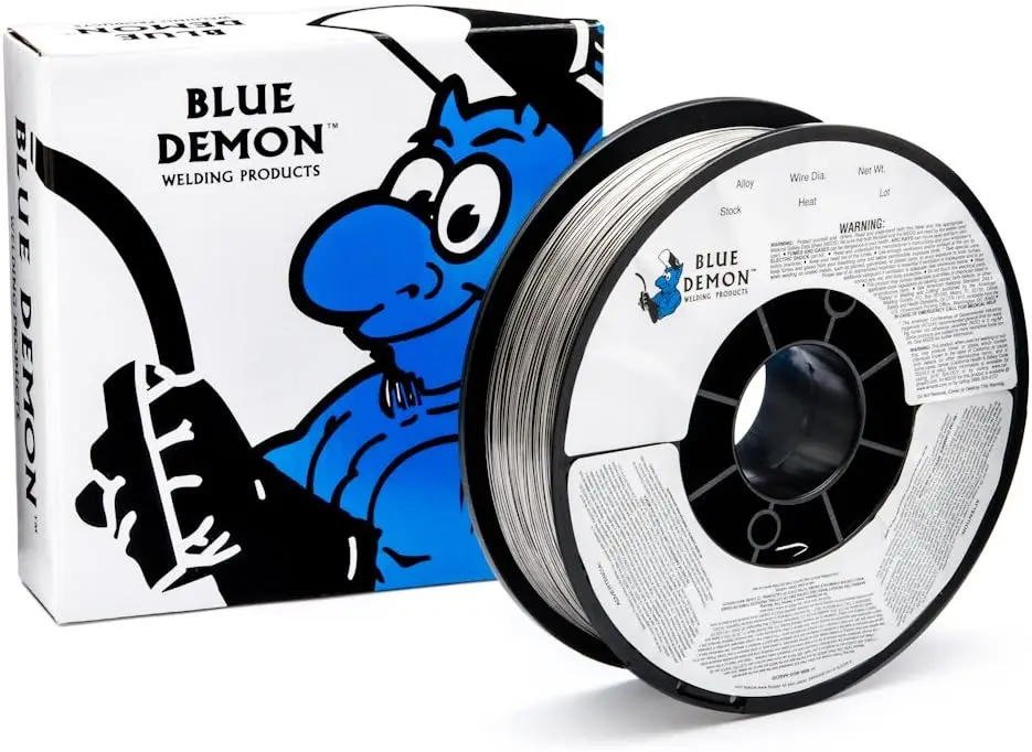 Demon 308LT1/4 X.035 X 33LB Bobina filo di saldatura schermato a gas con nucleo flusso in acciaio inossidabile