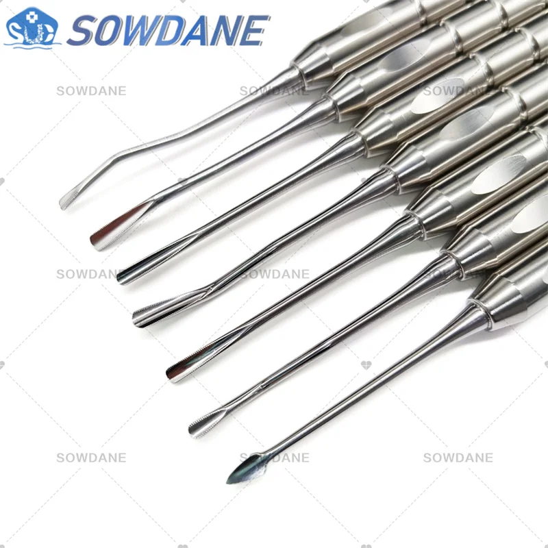 Dental Implant Luxating Root Tooth Elevator Knife Extraction Dentist Instruments Tool Stainless Steel
