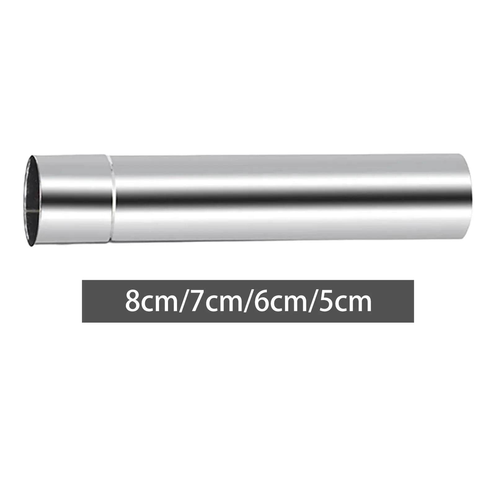 19.7 Inch Stove Pipes, Chimney Exhaust Pipe, Flue Pipe Extension Pipe for Stove,