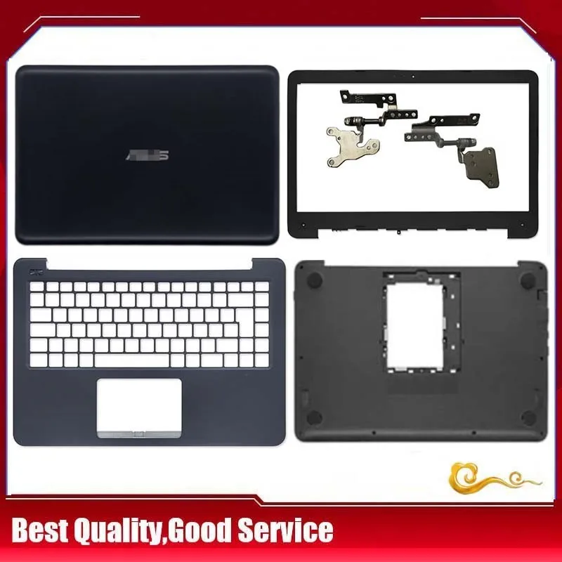 New/org For Asus E402SA E402BP R417 E402 LCD back cover /LCD bezel / Hinge set / palmrest upper cover /Bottom case