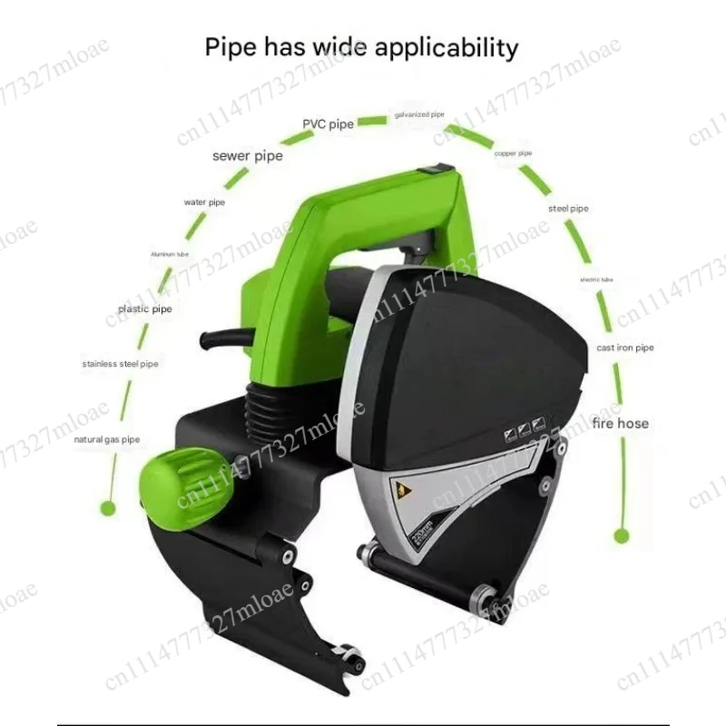 15Mm-220mm/75mm-400mm Handheld Pipe Cutting Machine ZD220/ZD400 1000W/1750W Copper/Steel Pipe Cutting Machine