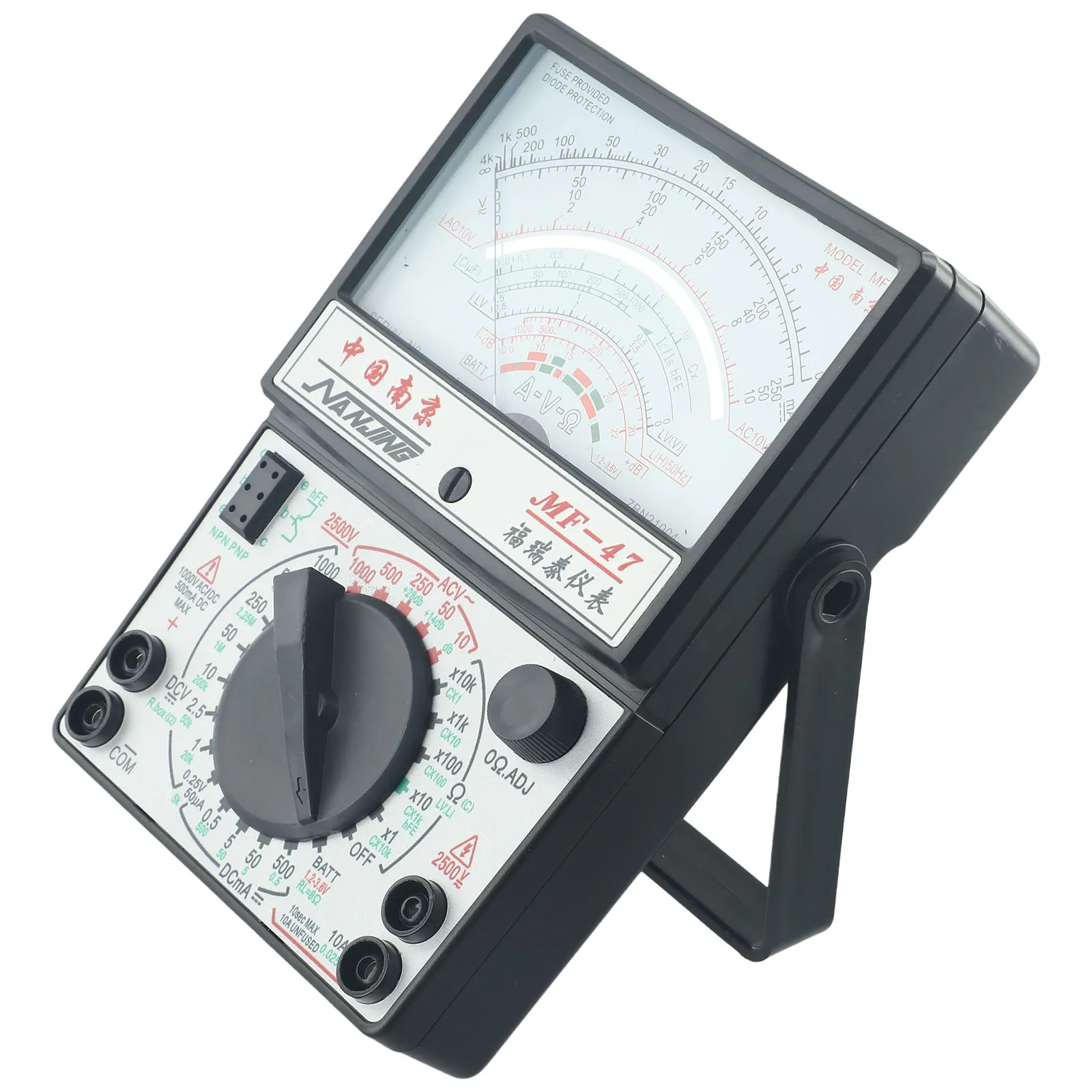 

1 шт. аналоговый тестер батареи, электрический амперметр для студентов, измерительный омметр, детали, инструменты для тестирования 18,7*11,8*4,7 см