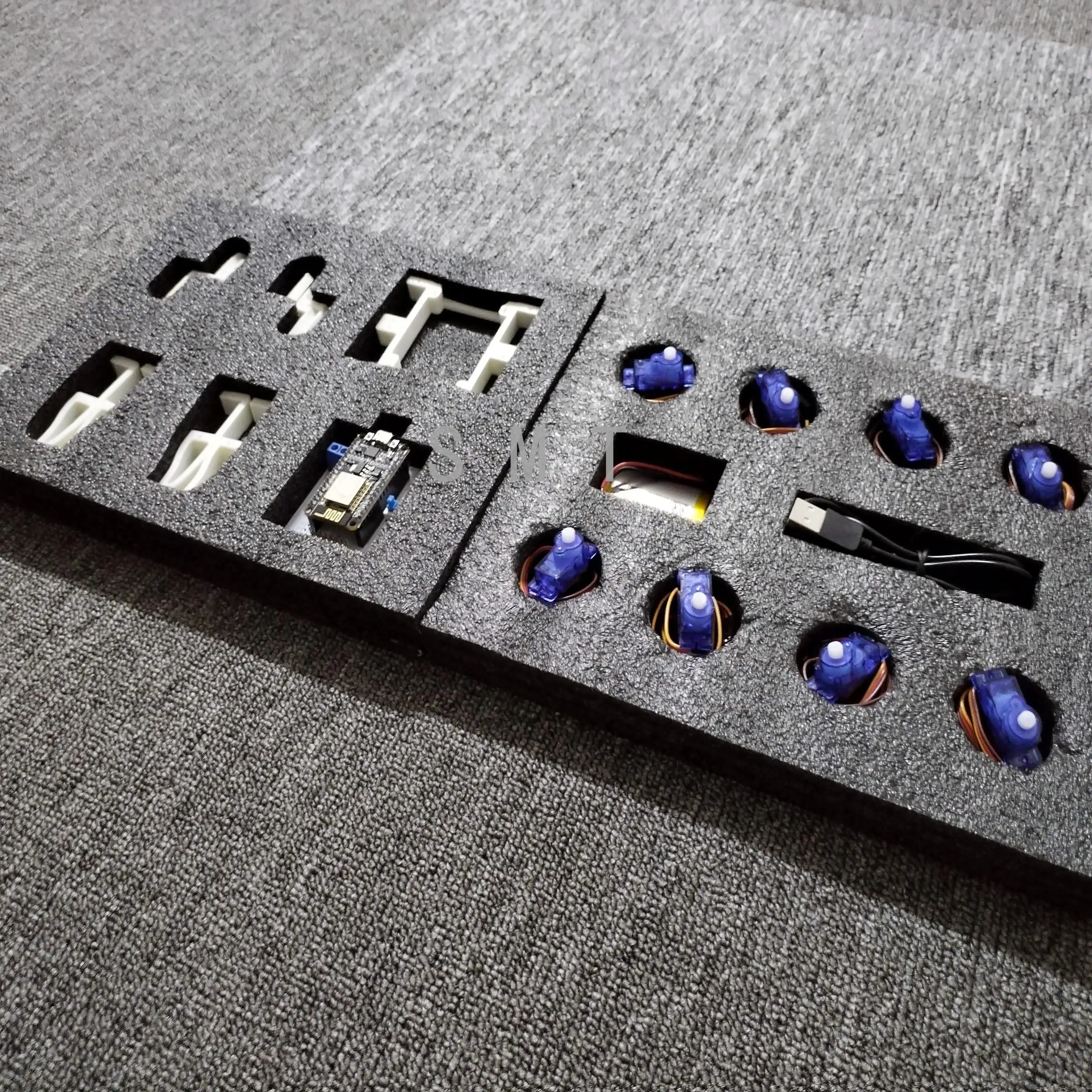 STM32 الروبوت الرباعي العنكبوت بيونيك البرمجة WIFI التحكم عن بعد متحكم DIY مجلس التنمية مفتوحة المصدر جزءا لا يتجزأ من #3