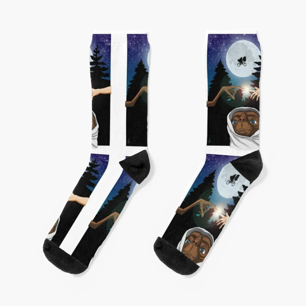 80s Movie Phone Home Socks