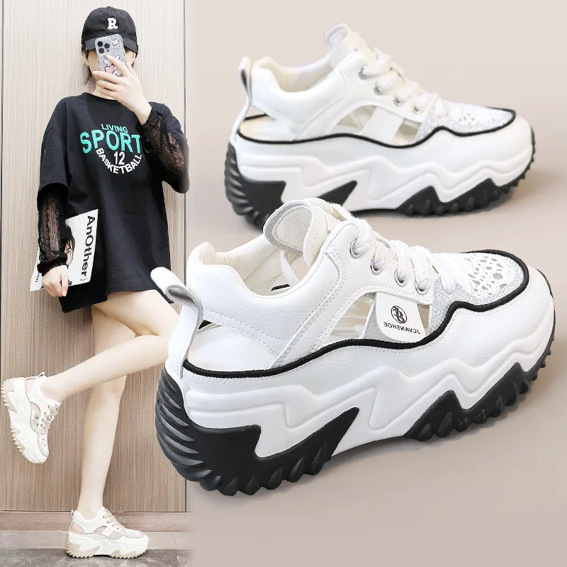 

Korean version of sports shoes 2024 new breathable casual shoes for women