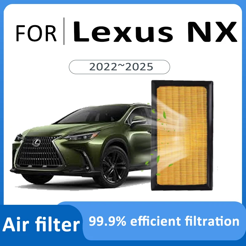 

Carbon Air Filter For Lexus NX AZ20 2022 2023 2024 2025 MK2 Cab Air Conditioner Filter Replacement Auto Accessories Purify Space