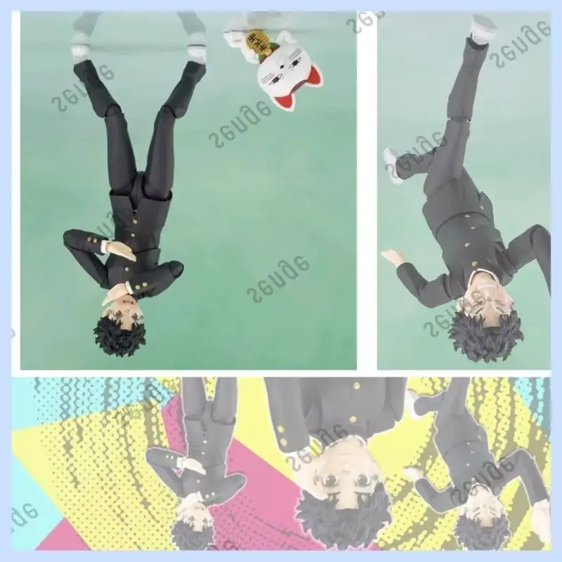 

Оригинальная фигурка Bandai SHF: новая популярная коллекционная фигурка Такакуры Кена в школьной форме с очками, подарок для коллекционеров.