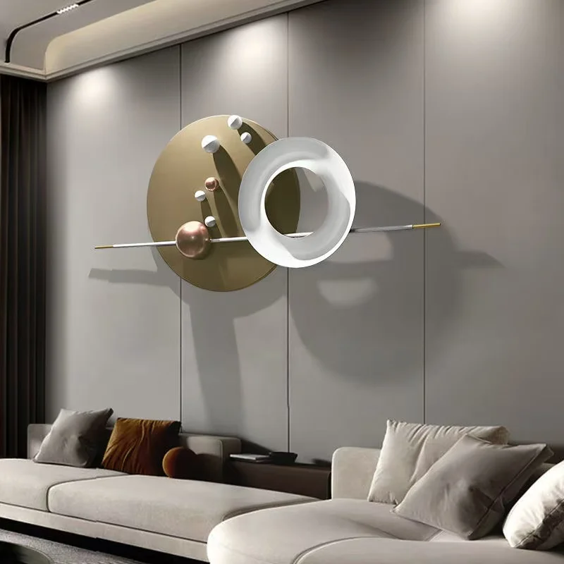 109X50cm Lightweight Luxury Dining Room Metal Hanging Painting Master Bedroom Bedside Decorative Painting
