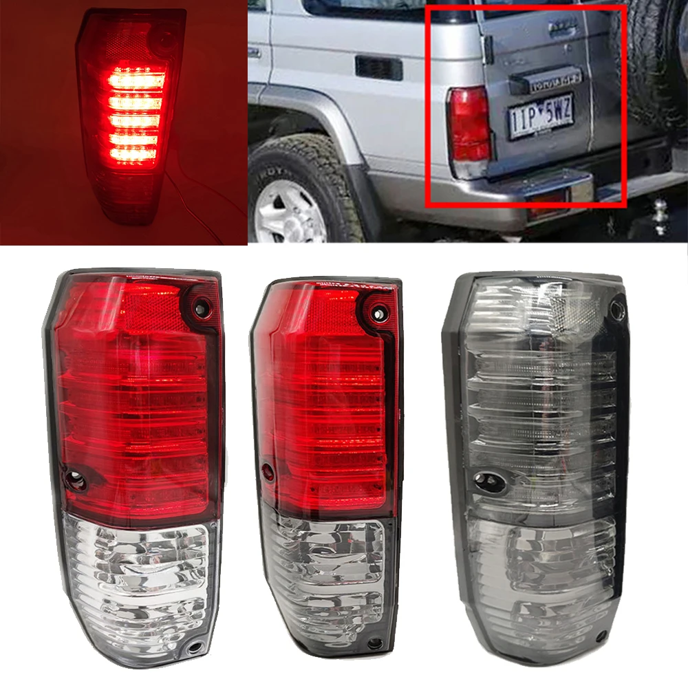 Car Rear LED Tail Light Brake Lamp For Toyota Prado Land Cruiser LC76 LC77 4500 LJ77 RJ77 FZJ76 GRJ76 Only For 5 Door led lights