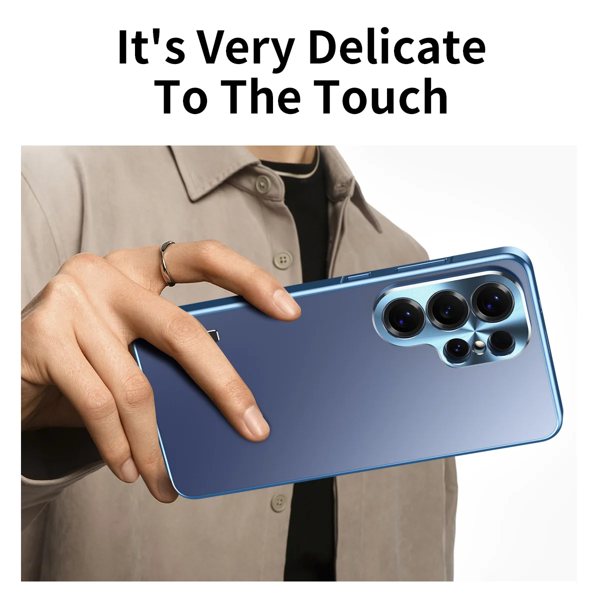 Etui do Samsung Galaxy S26 Ultra Plus S25 S24 S23 Ultra z magnetycznym zamknięciem, aluminiową ramką, plastikową tylną obudową i metalową wstawką. — zdjęcie produktu 3