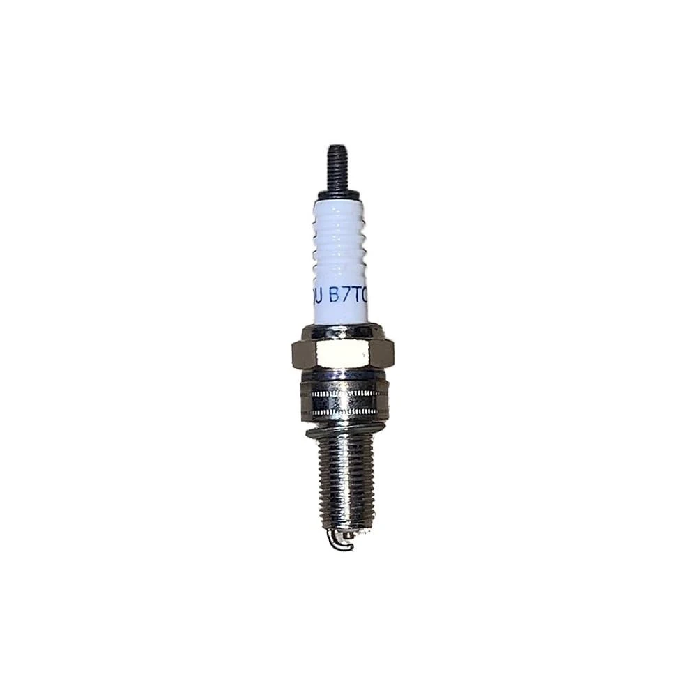 1PC B7TC Spark Plug Motorcycle   For CR7EK CR7E C7E CR7EIX CR7EGP IU22 U22ESRN 94703-00353 G59C B7RIU 4 stroke M10 19mm 50-250cc