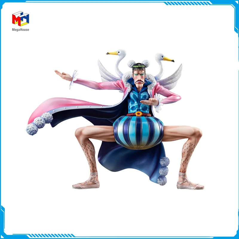 

In Stock Megahouse POP Playback Memories ONE PIECE Bon Clay New Original Anime Figure Model Toys Action Figures Collection Doll