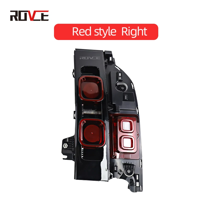 Rovce Voor Land Rover Verdediger L663 2020-2022 Achterlicht Achterrem Hoge Lichten Led Achterlicht Richtingaanwijzer Achterlicht