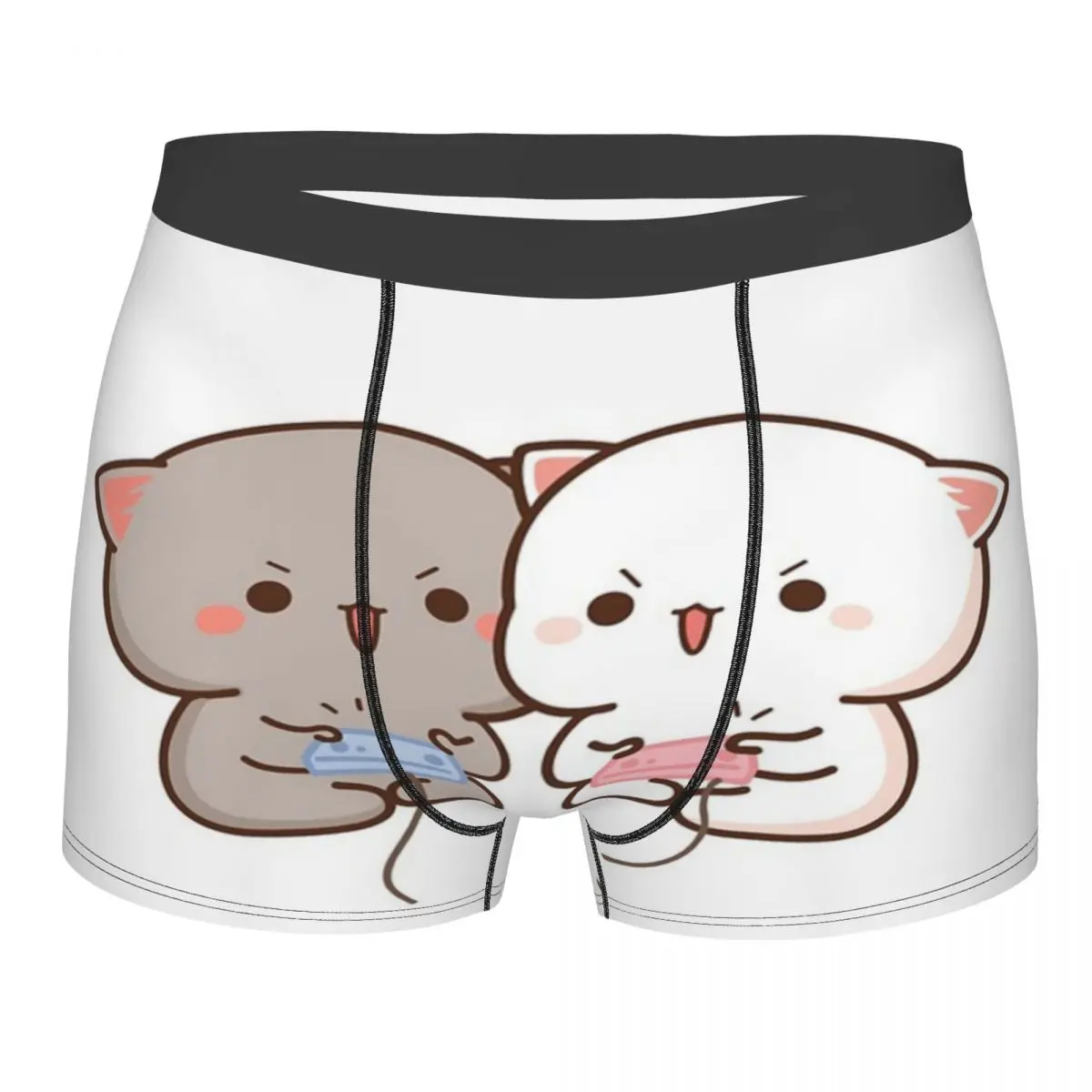 

Peach And Goma Mochi Cat Gaming 2 Man's Briefs Cute Comfortable Handsome Thin and light Top Man's Briefs