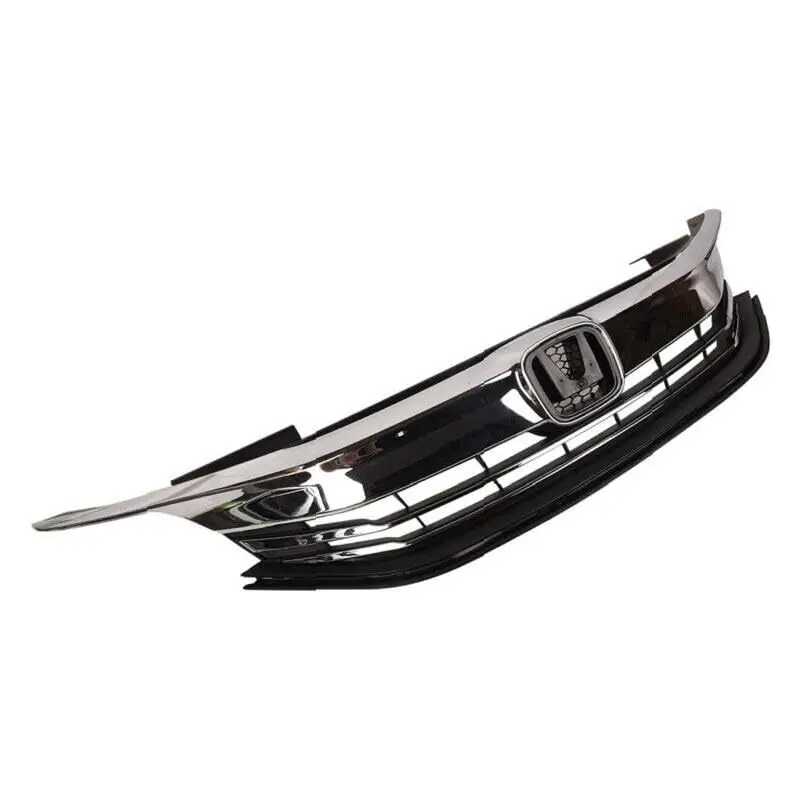 Tupliege Front Bumper Grille Assembly Compatible With 2016-2017 Honda Accord Sedan 4Dr, Replace#71121T2FXA5