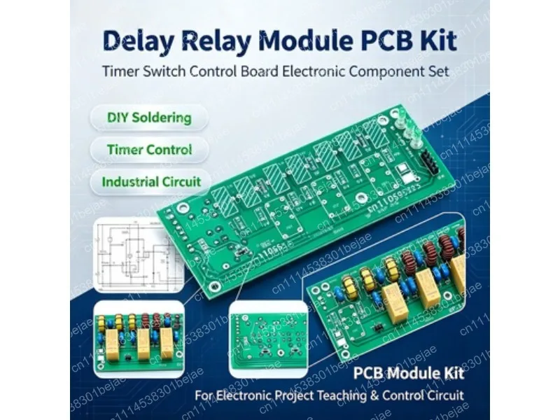 XF‑LPF‑HF Short Wave Low Pass Filter Kit DIY Soldering PCB Module HF Radio Signal Filter for Ham Radio