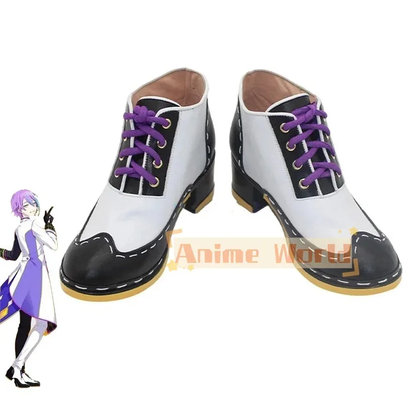 

Kamishiro Rui Cosplay Shoes Game Project Sekai PU Shoes Halloween Carnival Boots Cosplay Props Custom Made