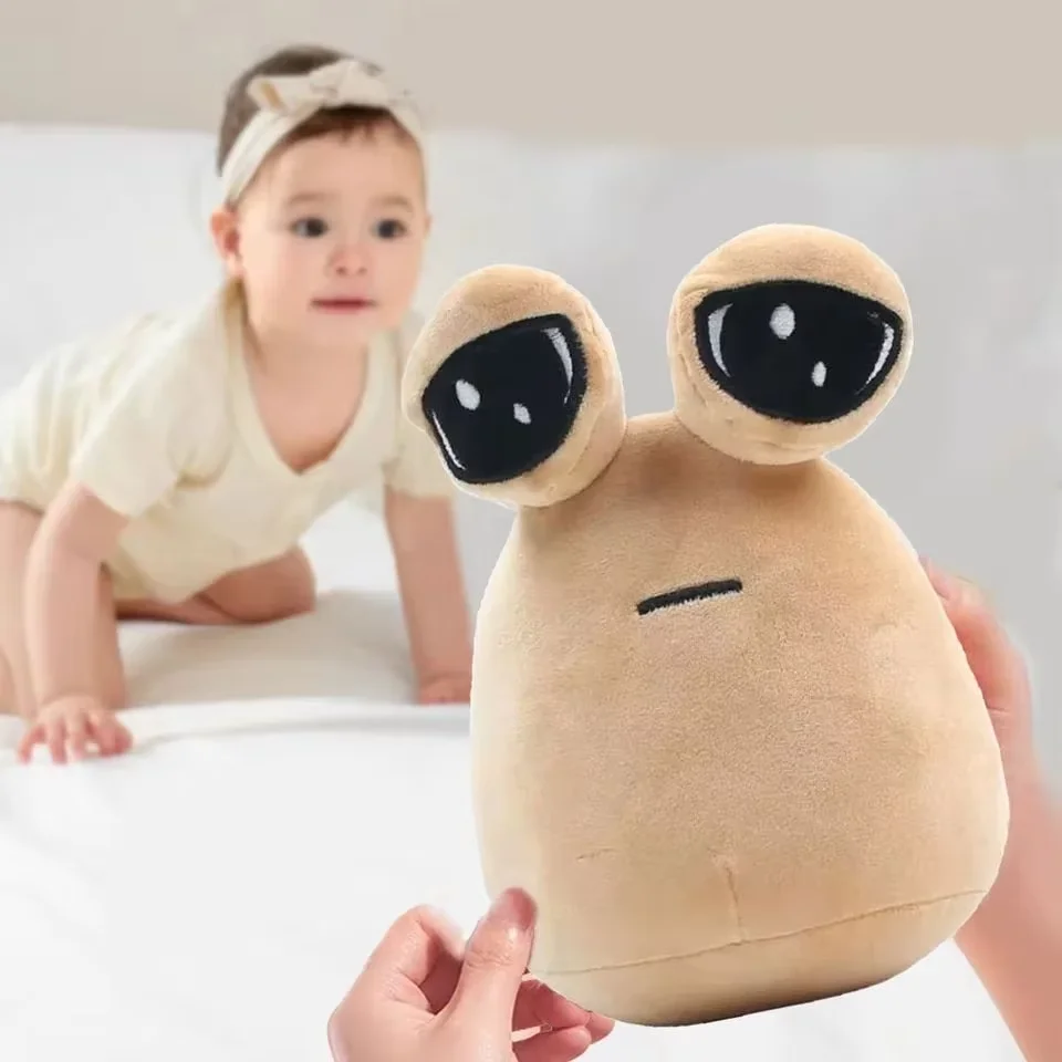 22 cm Kamienna kamizelka kuloodporna ze wsparciem mięśni brinquedo furdiburb emoção alienordiena plushie recheado animal pou boneca