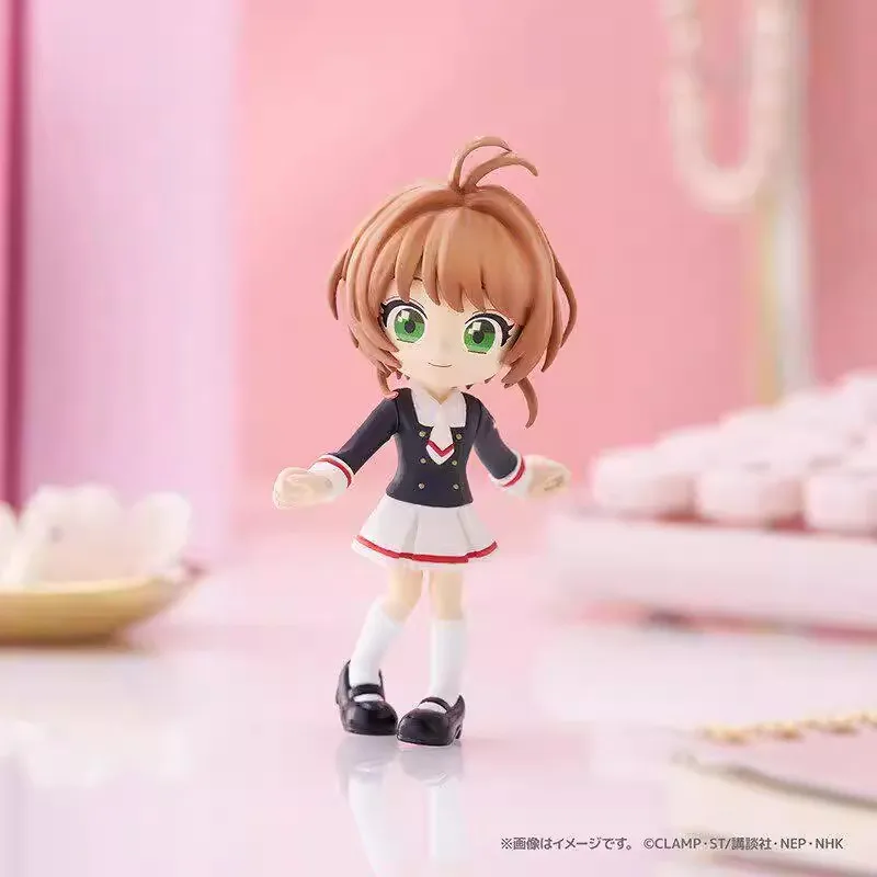 

Новая оригинальная коллекционная коробка-сюрприз Cardcaptor Sakura: Фигурки Сакуры Киномото, аниме-фигурки, украшение для стола, подарок, игрушка
