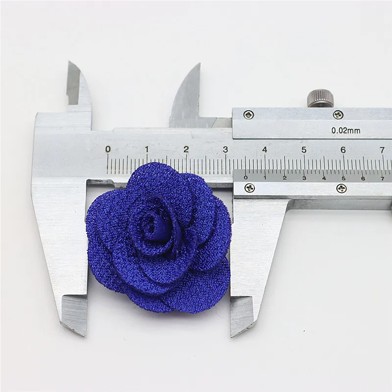 2.5cm-3.5CM Small Flower Clothing Headwear Accessories Three-dimensional Flower Handmade DIY Hair Accessories 24-48 pieces