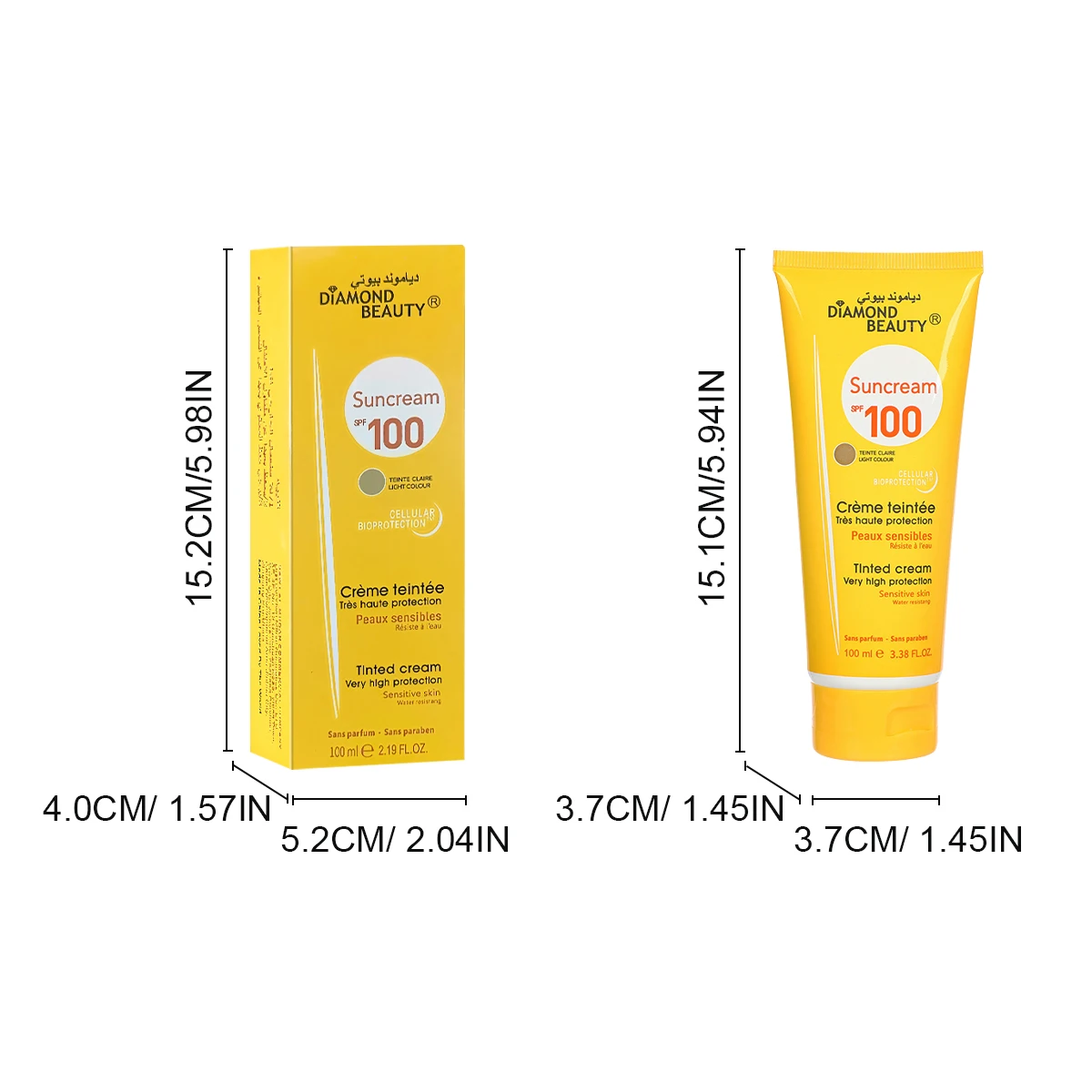 100+ واقي من الشمس - حماية فائقة، خفيفة الوزن، سريعة الامتصاص، تحتوي على حمض الهيالورونيك للاستخدام الخارجي على الشاطئ طويل الأمد #6