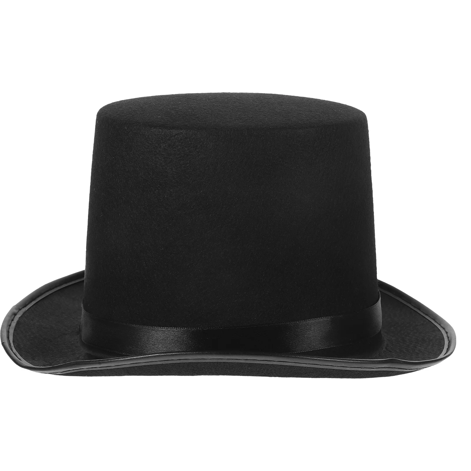 

Party Costume Hat Black Magician Style Accessory Comfortable Touch Halloween Steampunk Adult Performer