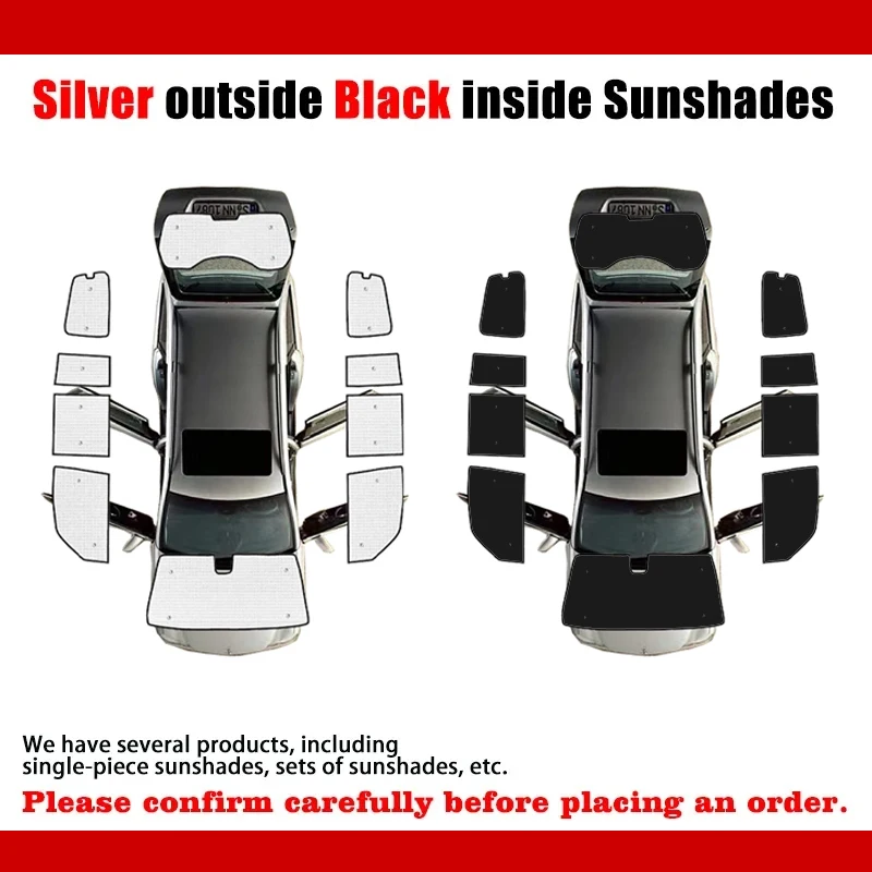 For Mitsubishi Pajero 4 Accesorios Montero Shogun V80 V73 V93 2006~2021 Car Window Anti-UV Sun Visor Windshield Sunshades Parts