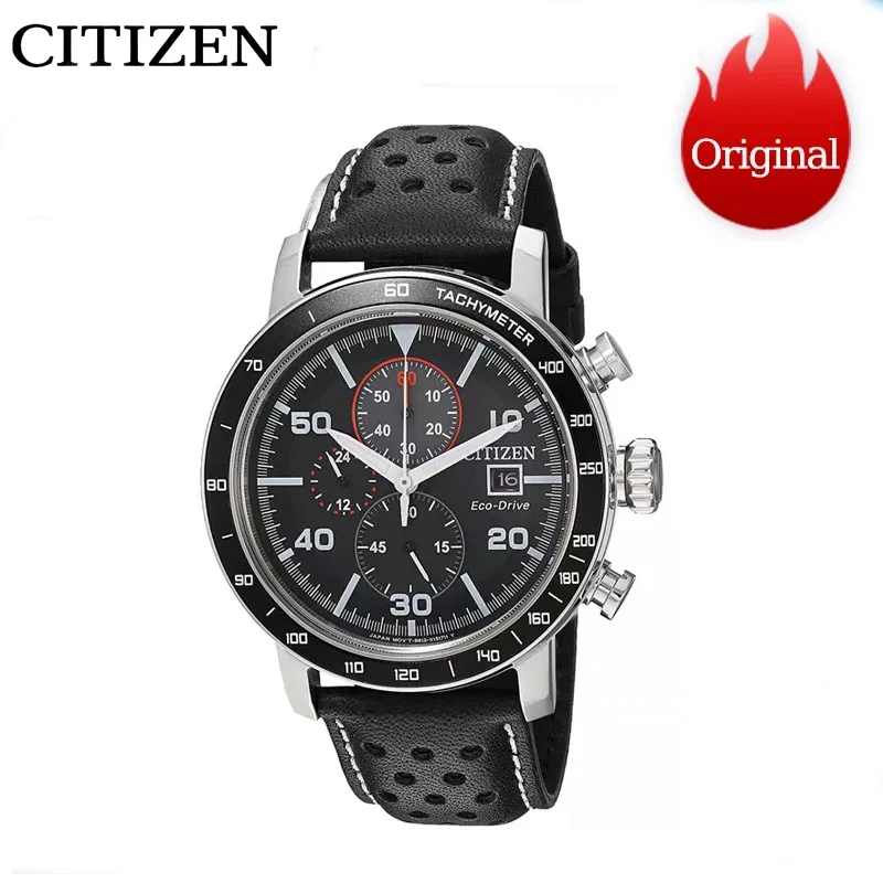 CITIZEN Top Brand Watches Luxury Trend Quartz Clock Waterproof Multi Function Strap Fancy Round Stainless Automatic Wristwatche