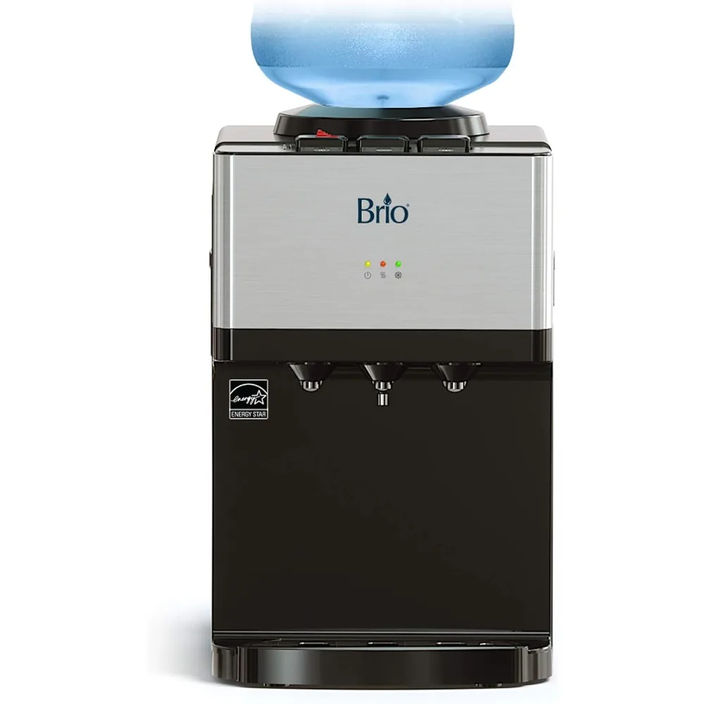 Limited Edition Top Loading Countertop Water Cooler Dispenser with Hot Cold and Room Temperature Water.