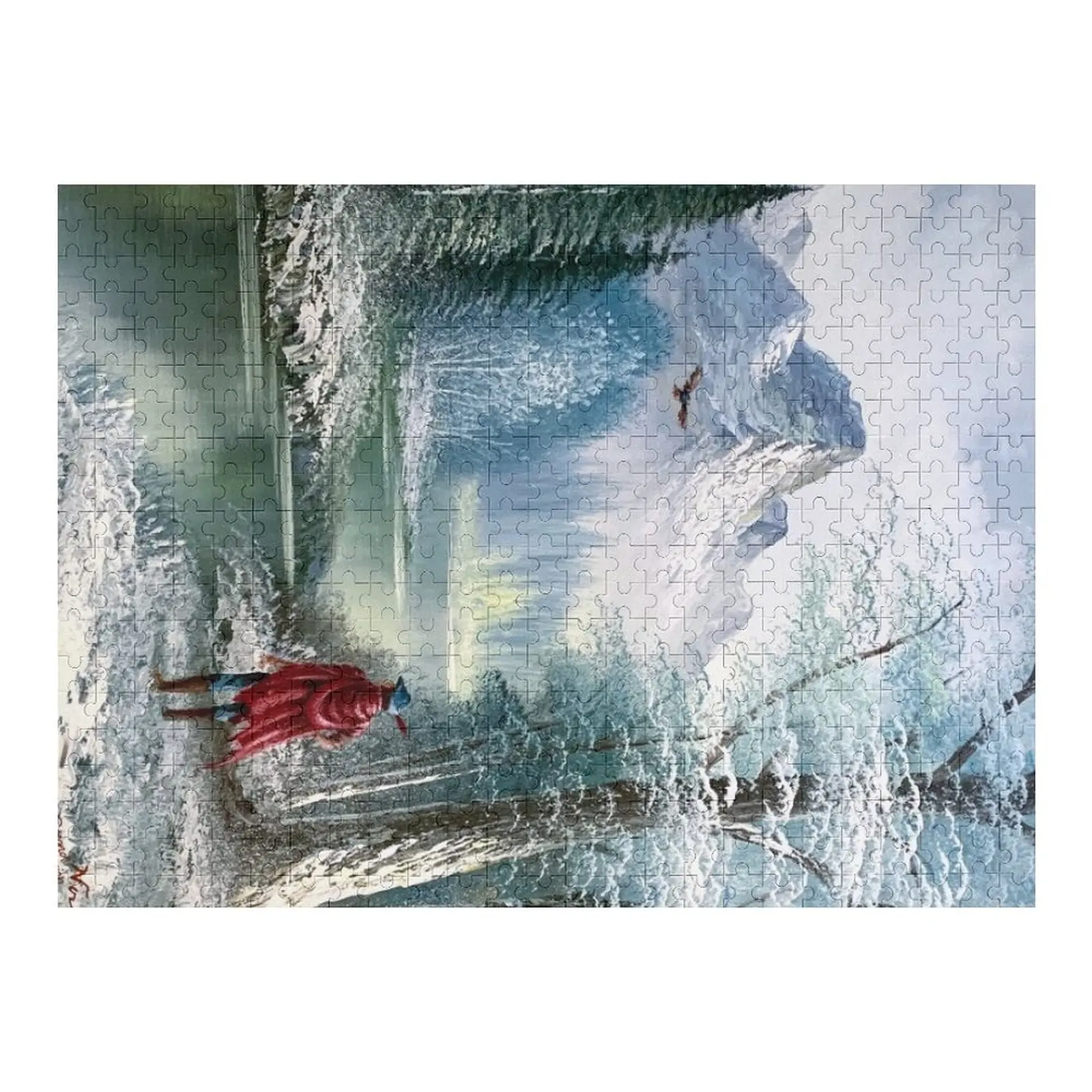 

King Graham and Cedric on a Journey Jigsaw Puzzle Personalized Name Photo Personalized Gifts Puzzle