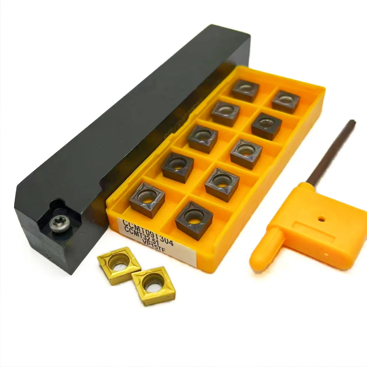 CCMT09T304 إدراج لجودة عالية CNC تحول ، حامل أداة مخرطة ، أداة تحول خارجية ، SCLCR1616H09 ، SCLCR2020K09 ، SCLCR1212H09