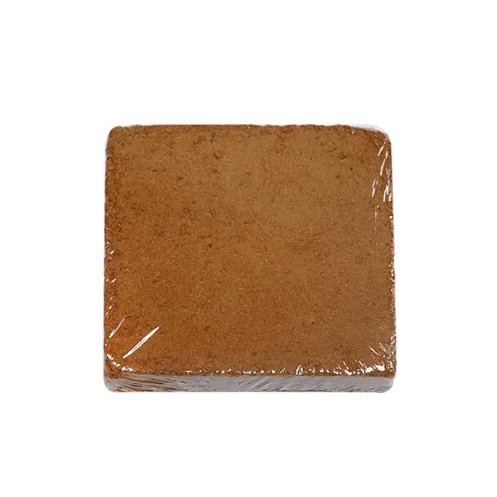 Natural Coir Fiber Brick Potting Supplies Animal Plant Nutrient Soil Compressed Brick Plant Coconut Organic Feeding Stone F Q9d8