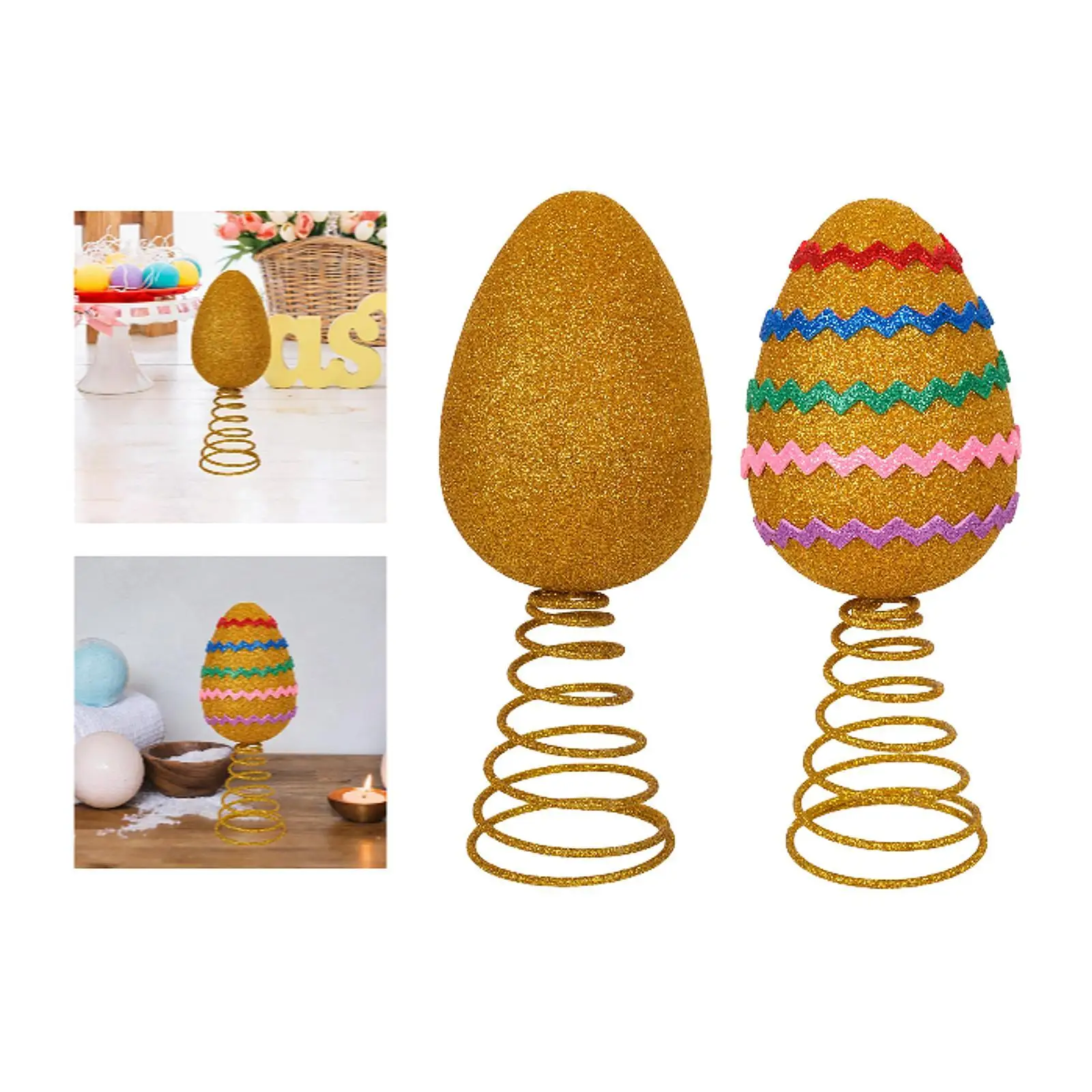 

Spring Easter Tree Ornament Creative Crafts Figurine Multi Purpose Decoration Statue for Bedroom Party Office Desk Home Decor