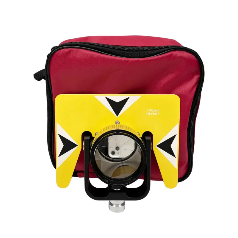 NEW Yellow Prism -30/0MM Set/ Bag Total Stations