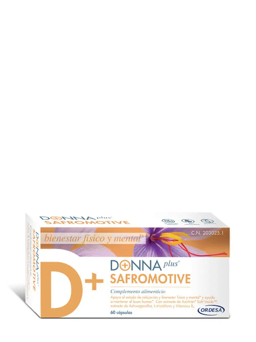 Donnaplus safromotive 60 capsules-contributes to emotional well-being